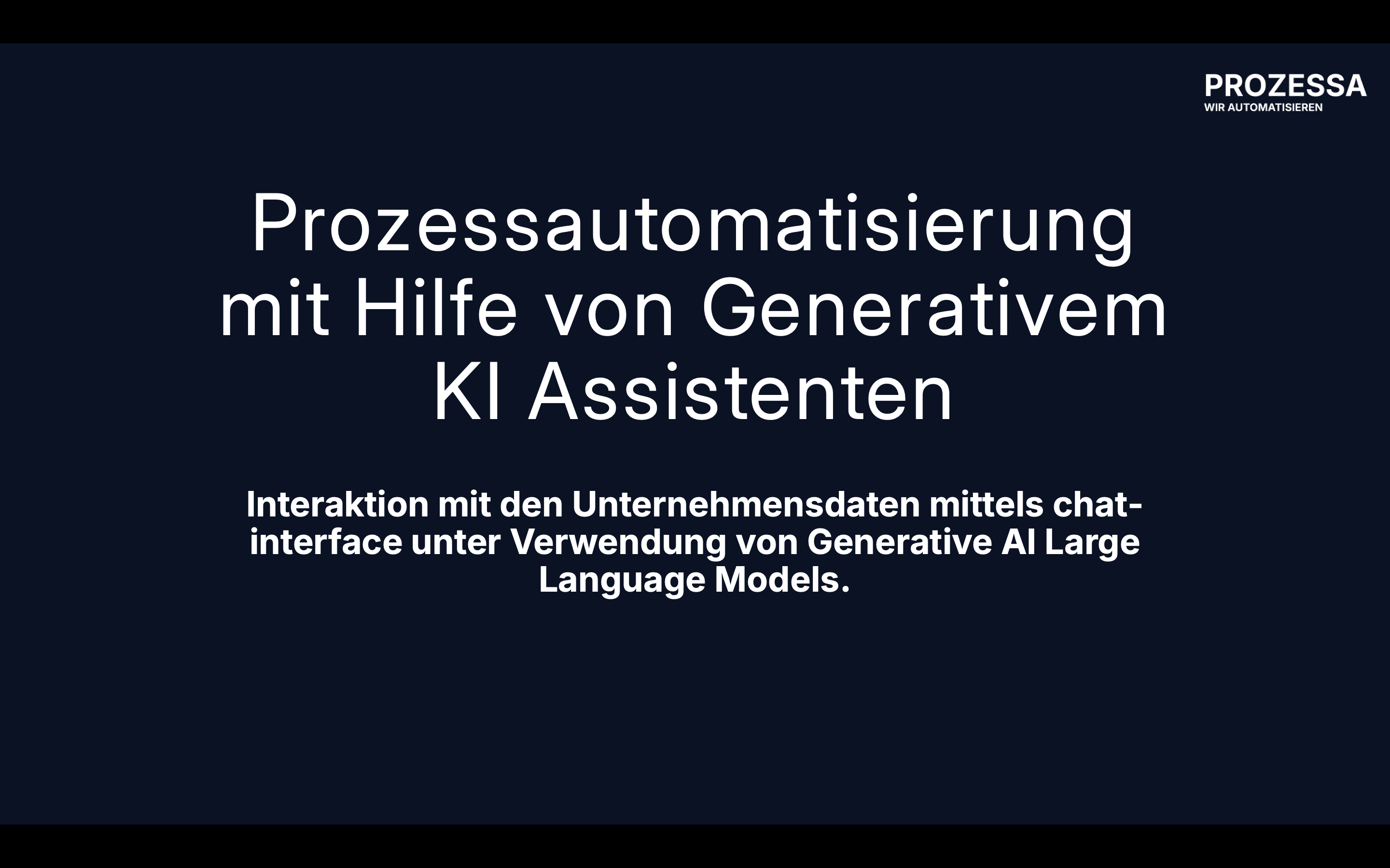 Intelligenter KI-Assistent für Ihr Unternehmen